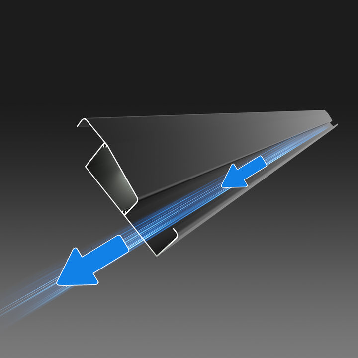 4×6m Heavy Duty Motorised Louvered Pergola with LED Light – Perth