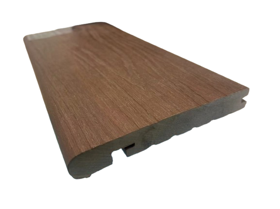 Composite Decking Bullnose Edge Board – | 138mm x 20mmx 5400mm