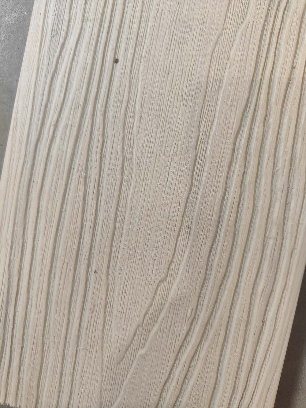 Premier limestone white composite decking board with natural woodgrain finish for low-maintenance outdoor flooring
