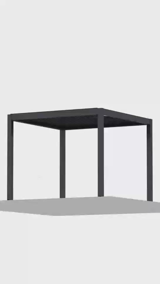 Durable aluminium louvered pergola in perth providing modern outdoor shade solution