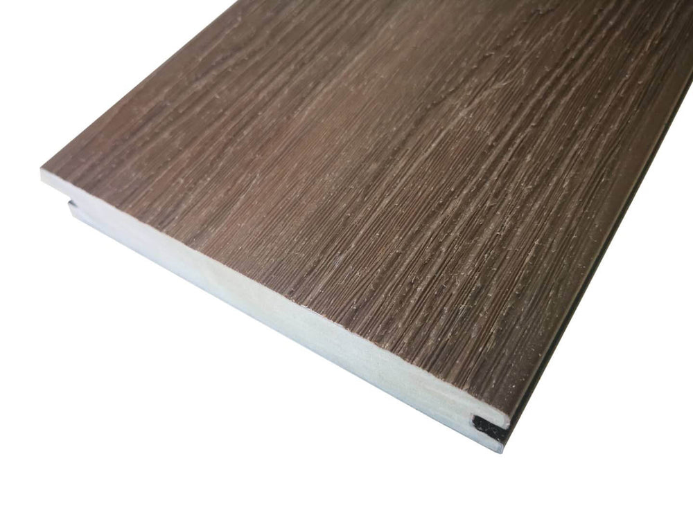 Solid Premium Teak Composite Decking available in perth – high-quality, durable decking solution with a realistic wood finish for outdoor spaces