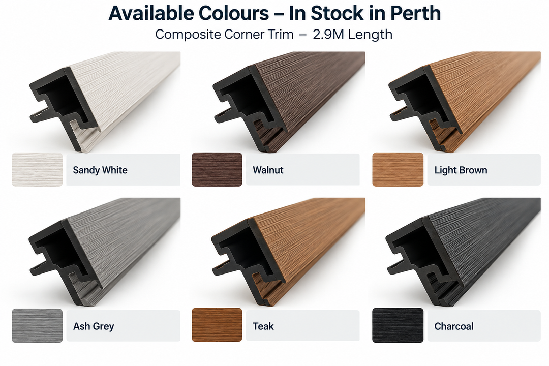 Composite Corner – Durable and Stylish Trim – Available in Perth