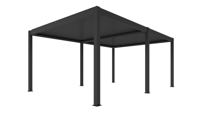 Motorised Aluminium Pergola 4×6m with LED Lighting – Luxury Outdoor Living in Perth