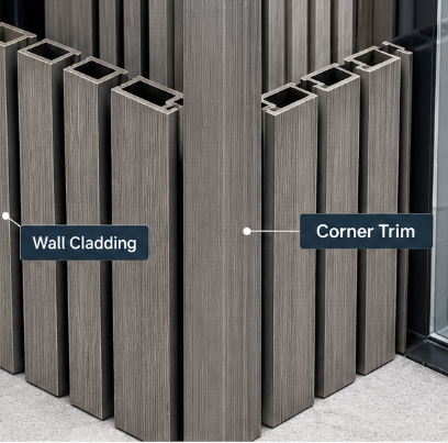 Composite Corner – Durable and Stylish Trim – Available in Perth