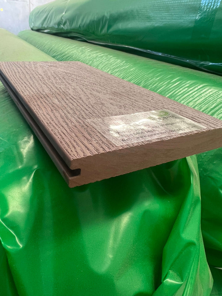 Classic Jarrah Composite Decking board available in Perth – durable and low-maintenance decking solution with realistic wood look for outdoor spaces