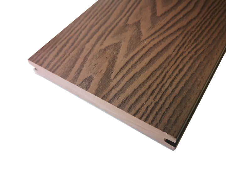 Classic Jarrah Composite Decking board available in Perth – durable and low-maintenance decking solution with realistic wood look for outdoor spaces