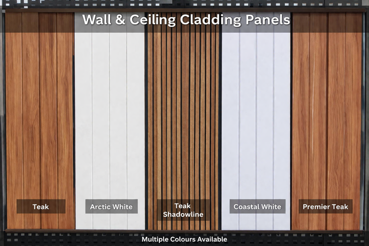 PVC Ceiling Panel 300x5800mm – Classic Teak