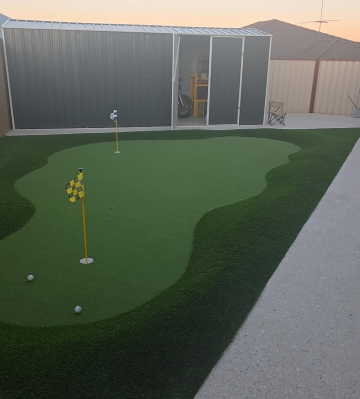 18mm Synthetic Golf Putting Green Turf | Artificial Grass | 4m × 20m Rolls | Perth