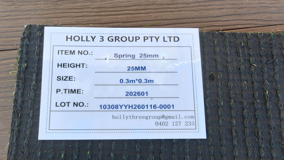 Spring 25mm Artificial Turf Available in Perth