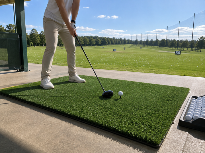40mm Tee Turf – Premium Artificial Grass for Golf Tee Boxes