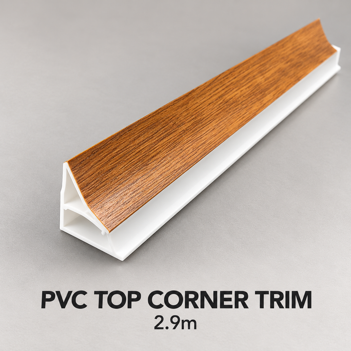 PVC Ceiling Panel Top Corner Trim – 2.9m
