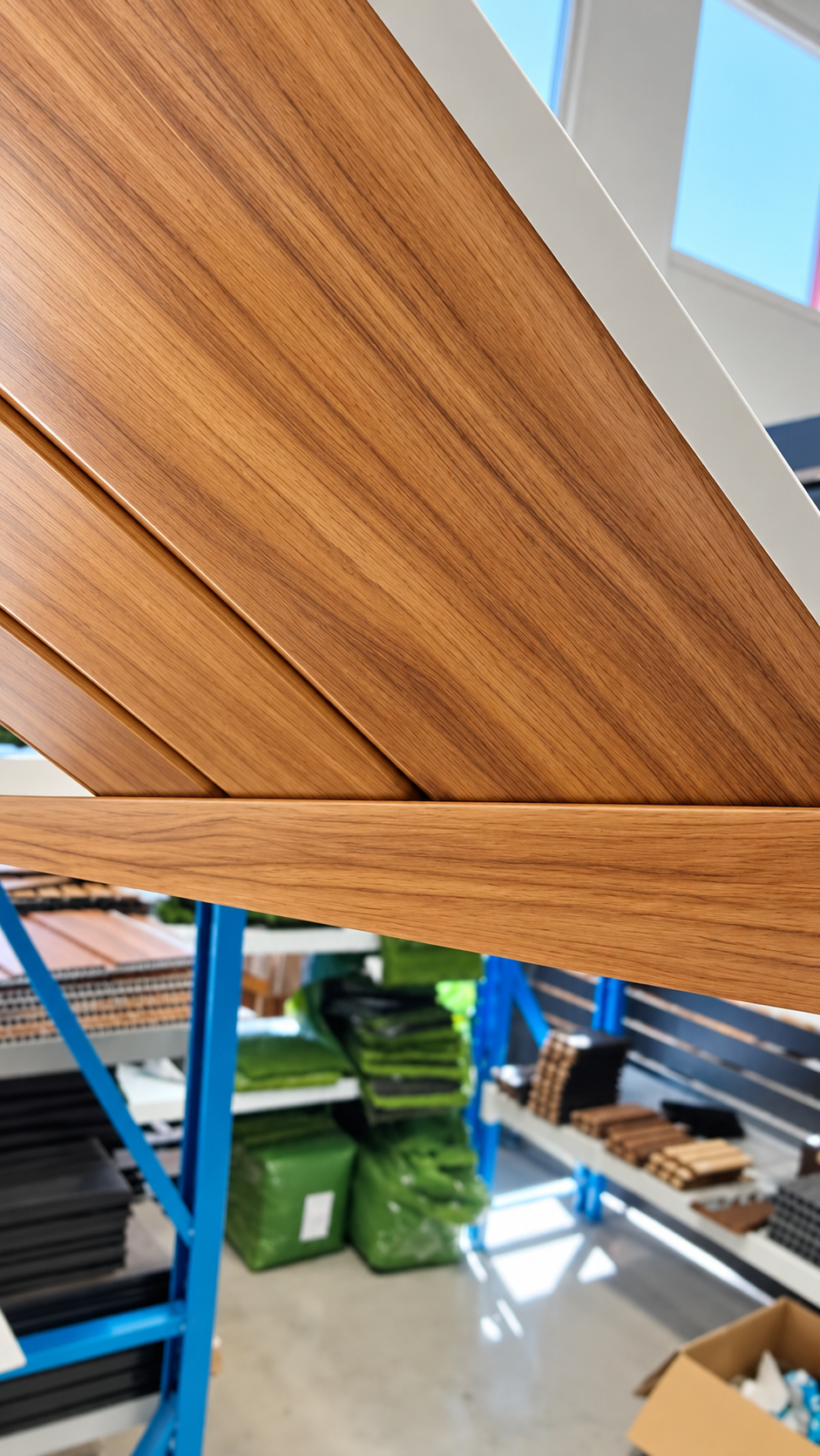 PVC Ceiling Panel Top Corner Trim – 2.9m